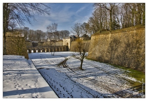 Longwy sous la neige