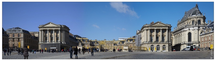 20130314-02 3331-Paris Chateau de Versailles  pano