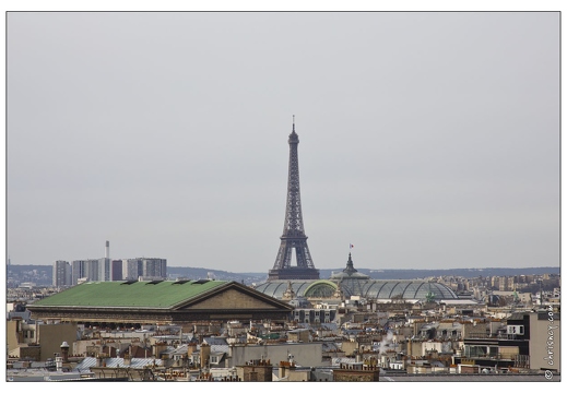 Paris vu des Galeries Lafayette