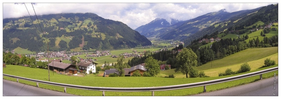 20050609-562 4306-Zillertal vue de Zell am Ziller  pano