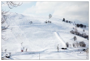 La Bresse sous la neige