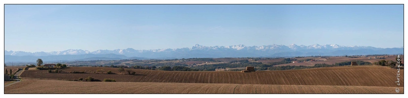 20081005-05 7677-Pyrenees vues de Toulouse   pano