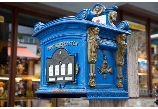 20151007-075 3802-Vallee du Rhin Rudesheim am Rhein Boite aux lettres