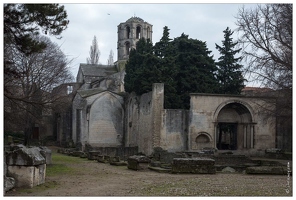 20160122-21 6583-Arles Les Alyscamps Eglise St Honorat