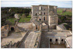 20160123-39 6768-Arles Abbaye de Montmajour vue de la Tour Pons de l'Orme