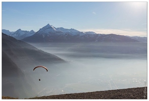 20161202-26 6029-Plaine Joux parapente au dessus de Sallanches Mont Joly