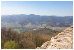 20170407-24 7536-Chateau du Hohlandsbourg Vue sur Pflixbourg et Zimmerbach