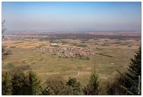 20170407-57 7585-Les 3 Chateaux d'Eguisheim Vue sur Eguisheim