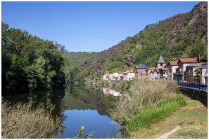 De Capdenac à Bouziès par le Lot à l'Est de Cahors