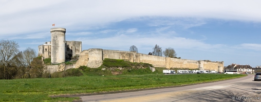 20250404-01 7477-Falaise Chateau de Guillaume le Conquerant Pano