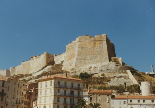 19900815-0193-Vacances Corse Bonifacio Bastion de l etendard