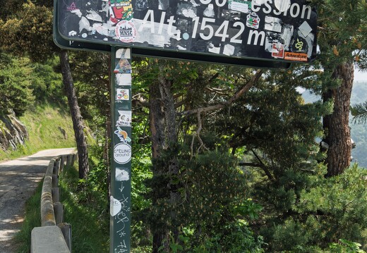 Pas de la Confession pancarte